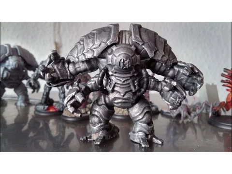 Making the LED Wired Guardian of Targa for Shadows of Brimstone