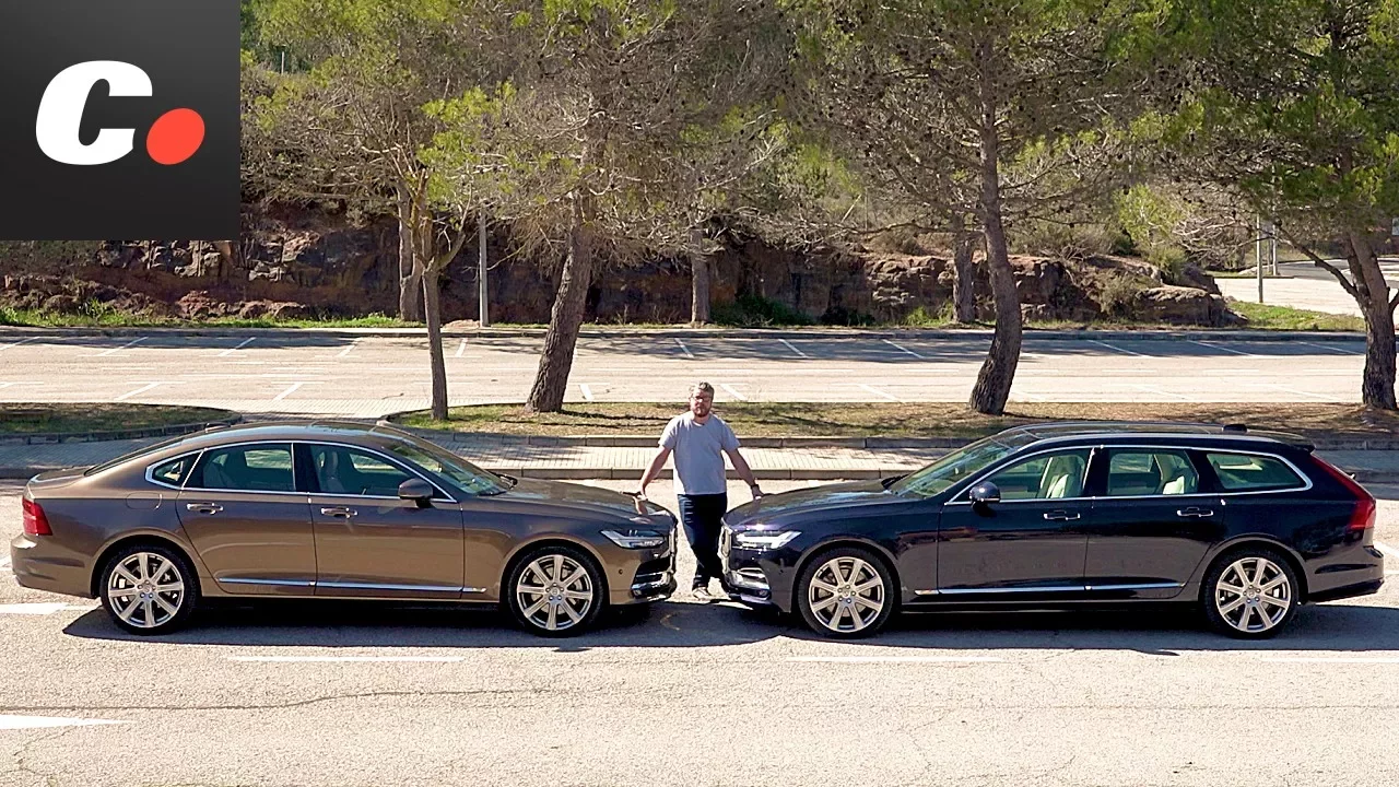 Volvo S90 vs V90 | Comparativa | Prueba / Test / Review en español | coches.net