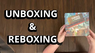 Curious Cargo - Board Game Unboxing & Reboxing - What's in the Box?
