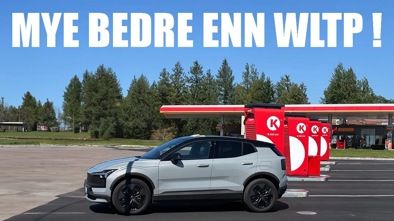 Volvo EX30 Cross Country | Rekkeviddetest i 80km/t, 100km/ og i 120km/t