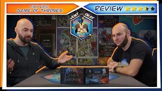 Tiny Epic Game of Thrones | REVIEW