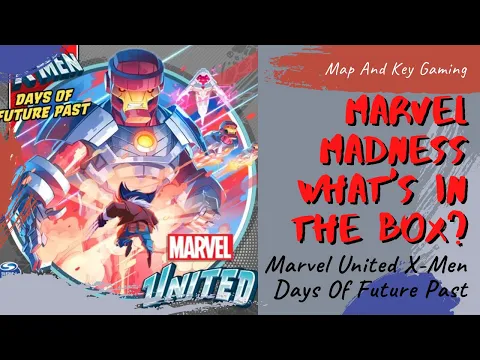 Marvel Madness!!! What's In The Box? Marvel United X-Men Days of Future Past Unboxing