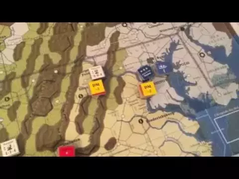 GMT's US Civil War Play through - 1861 Summer 2 Phase 4