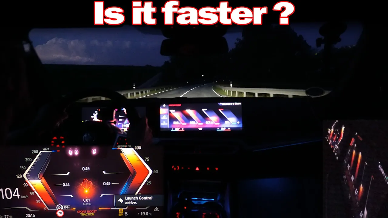 BMW i4 M50 - Launch Control with 544hp