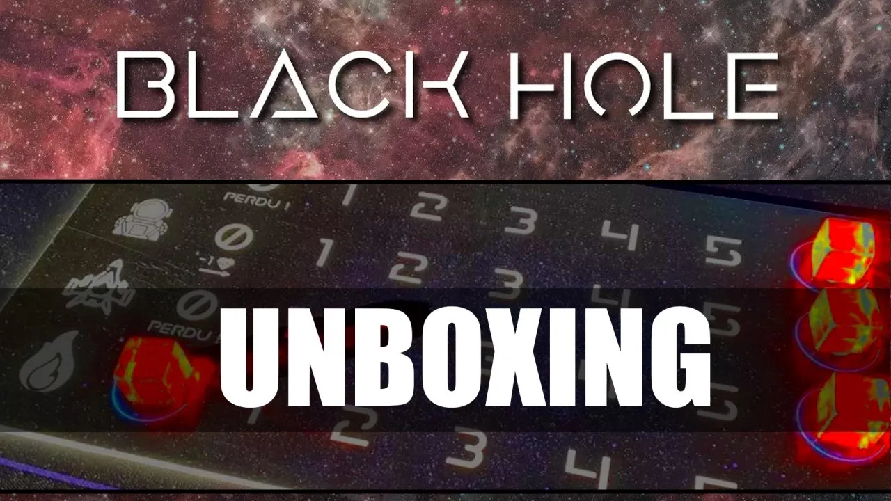 Black Hole Kyrum (Solo Sci-Fi Board Game) unboxing