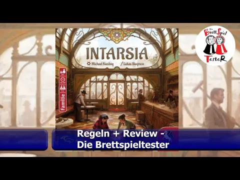 Intarsia von Deep Print Games - Regeln + Let´s Play + Review - Brettspiel - Die Brettspieltester