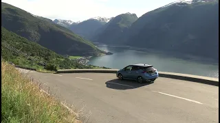 Nissan Leaf 62 kWh road trip to Bergen and Stavanger part 1