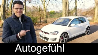 Volkswagen Golf 7 GTI Performance 2015 test drive REVIEW VW Golf GTI - Autogefühl