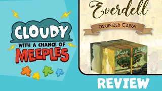 Everdell Oversized Cards Review/Comparison - Cloudy with a Chance of Meeples