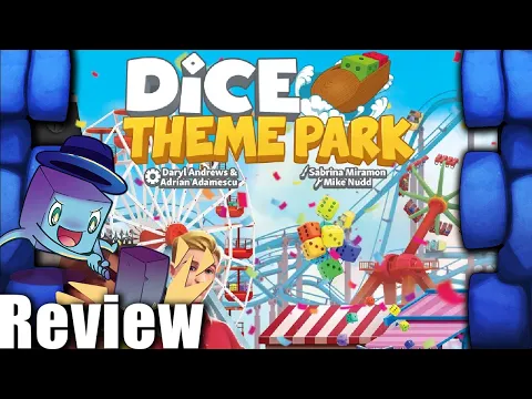 Dice Theme Park Review - with Tom Vasel