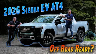 2026 GMC Sierra EV AT4 First Drive | EV Off-Roader or Soft-Roader?
