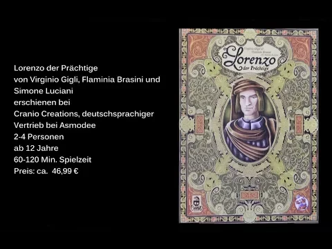 Lorenzo der Prächtige - Review / Test - Die Brettspieltester