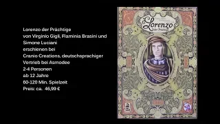 Lorenzo der Prächtige - Review / Test - Die Brettspieltester