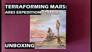 Unboxing Terraforming Mars Ares Expedition Board Game