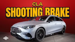 New Mercedes CLA Shooting Brake First Look Walkaround