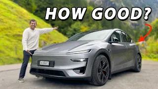 New Tesla Model Y Performance driving REVIEW (2026 Juniper facelift)