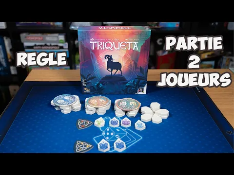 TRIQUETA - REGLE ET PARTIE 2 JOUEURS @gigamic7898