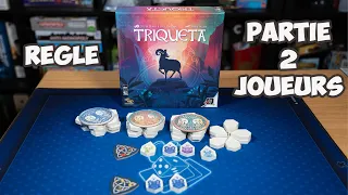 TRIQUETA - REGLE ET PARTIE 2 JOUEURS @gigamic7898