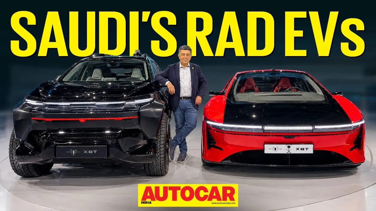 CEER Exobot SUV and Exobot Sedan - Saudi Arabia plugs in | First Look | Walkaround