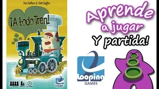 Español - A Todo Tren - Cómo jugar y partida