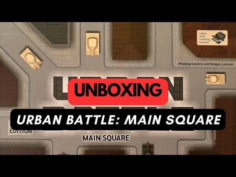 (1264) Urban Battle: Main Square - unboxing (ENG)