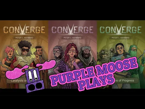 Purple Moose Plays...Converge (solo) - Kickstarter Preview