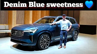 90/90 Party 🥳 Part 2/2. Denim Blue XC90 & new Herringbone upholstery 💙