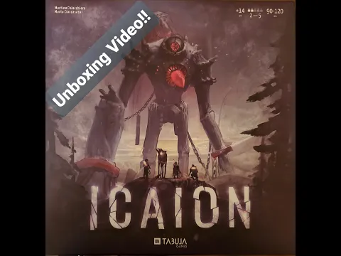 Icaion Unboxing - Kickstarter Pledge