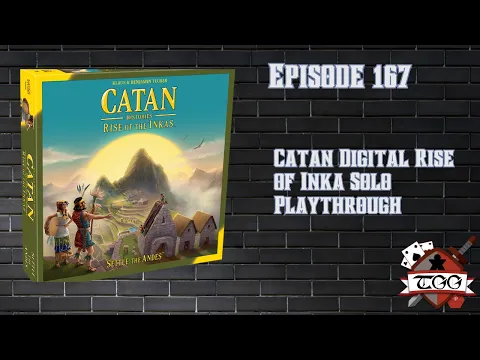 Catan Digital Rise of Inka Solo Playthrough