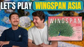 Wingspan Asia | Duet Mode Board Game Playthrough