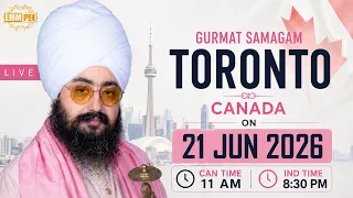 Live hamilton toronto canada baba budha ji gurughar 21 june 2026 Dhadrianwale