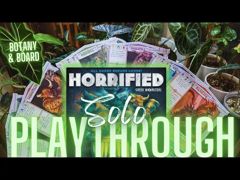 HORRIFIED : GREEK MONSTERS | Solo Playthrough