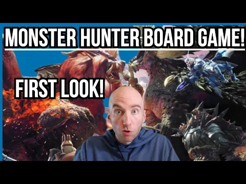 Monster Hunter: World - The Board Game - First Look & Thoughts!