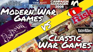 Modern War Games vs Classic Board Games | 5 Board Games to Buy on Amazon | Season 1 | Game vs Game
