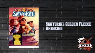 Santorini: Golden Fleece Board Game Unboxing | Components, Heroes & First Look