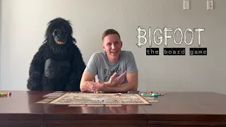 Bigfoot the board game: Player boards, Scouting dice, and location cards