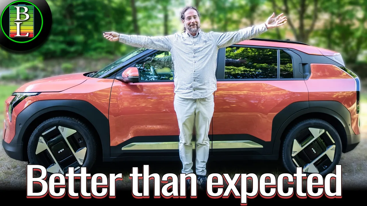 My first drive in the KIA EV3 (81kWh) Earth