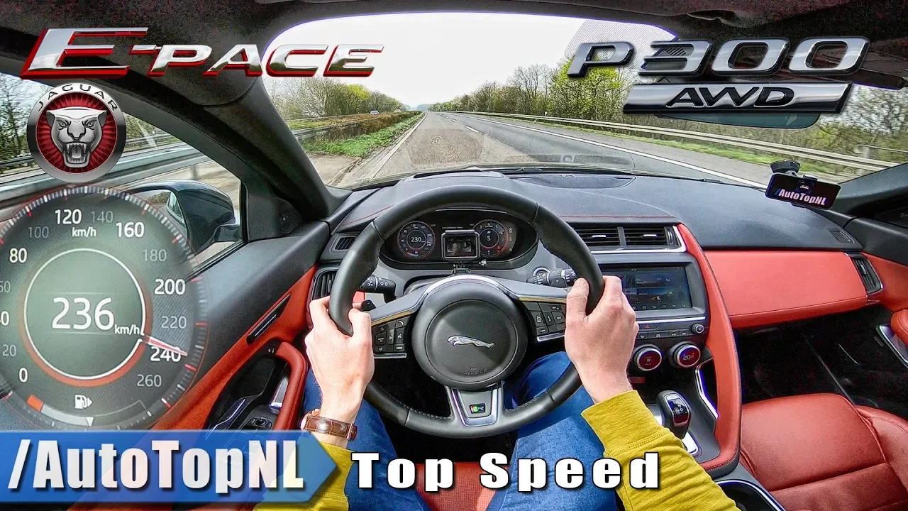 JAGUAR E PACE P300 AWD AUTOBAHN POV by AutoTopNL