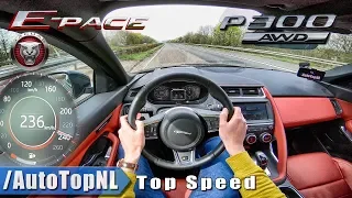 JAGUAR E PACE P300 AWD AUTOBAHN POV by AutoTopNL