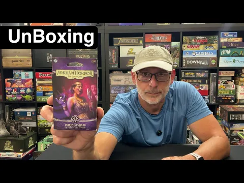TDG: Arkham Horror: The Card Game - Marie Lambeau Investigator Pack unboxing with Ray