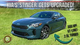 The 2022 Kia Stinger GT-Line Is A More Powerful Rear-Drive Premium Sport Sedan