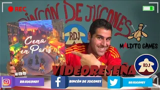 CENA EN PARIS VideoReseña (RDJ)