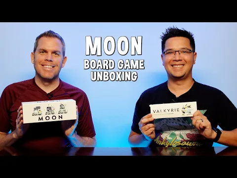 Unboxing Moon - Lunar Base Building Board Game