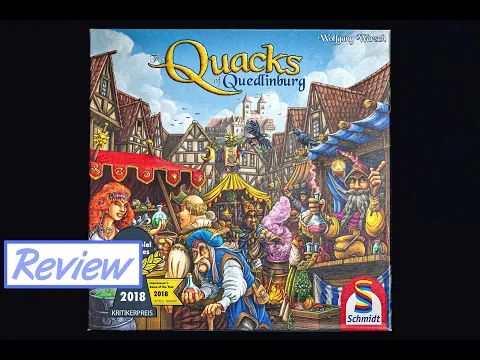 Check out my review to see if your family would like The Quacks of Quedlinburg!
