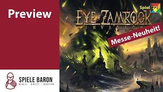 Episches Fantasy RPG-Brettspiel: Eye Of Zamrock - Invasion