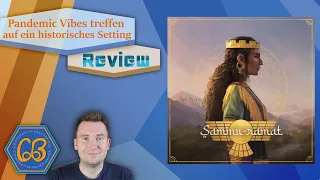 Sammu-Ramat im Review - Ein spannender Titel für Fans der Pandemic-Reihe und Optimierfreunde