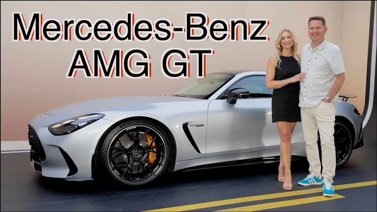 The all-new 2024 Mercedes-Benz AMG GT // Hawt or what?