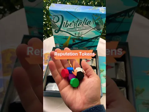 Libertalia : Winds of Galecrest Unboxing #boardgame #unboxing #libertalia #boardgames