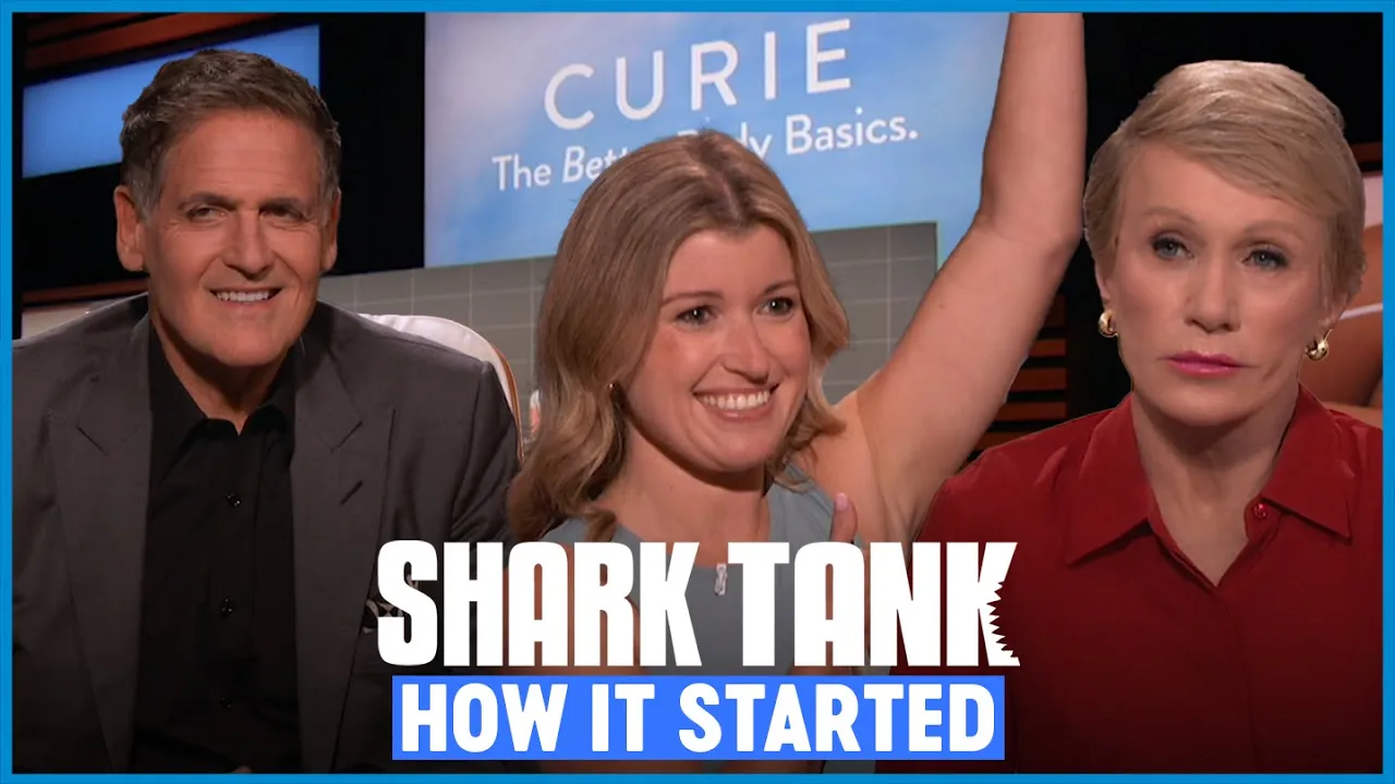 Shark Tank How It Started: Mark Cuban & Barbara Corcoran Freshen Up Curie's Future
