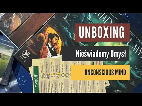 Nieświadomy Umysł (Unconscious Mind) | Unboxing